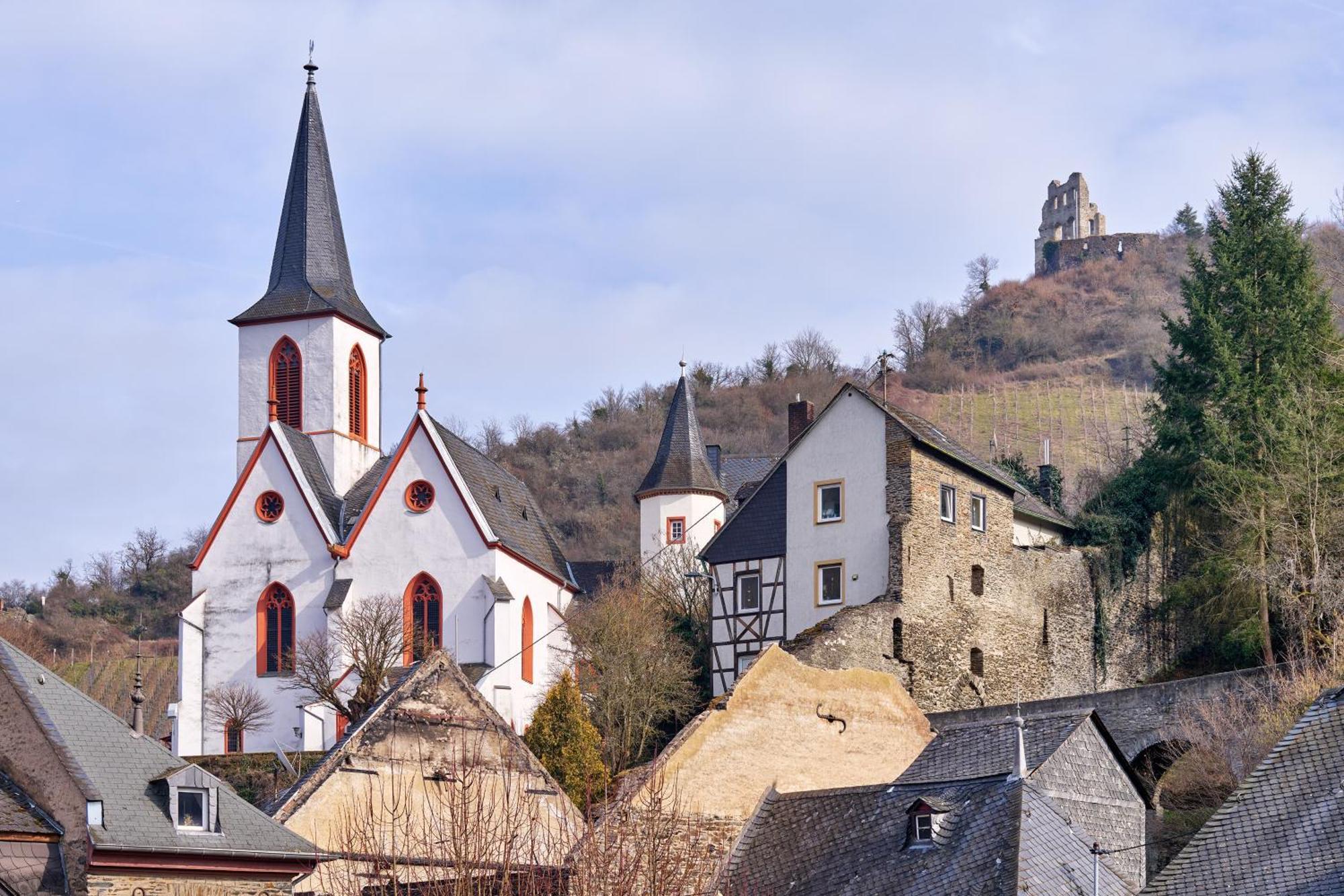 Kleine Moselruhe - Gemuetliche Ferienwohnung Bis 3 Personen - Zentral In Traben-Trarbach Esterno foto